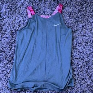 LX nike tank-top with pink straps